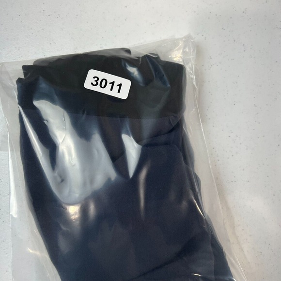 Armani Jeans Womens Jogger Trouser Size 40 Navy Side Stripe High Rise Pleated - Picture 13 of 13